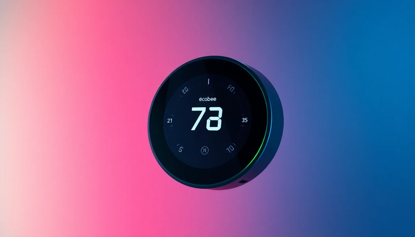 Ecobee SmartThermostat with Voice Control